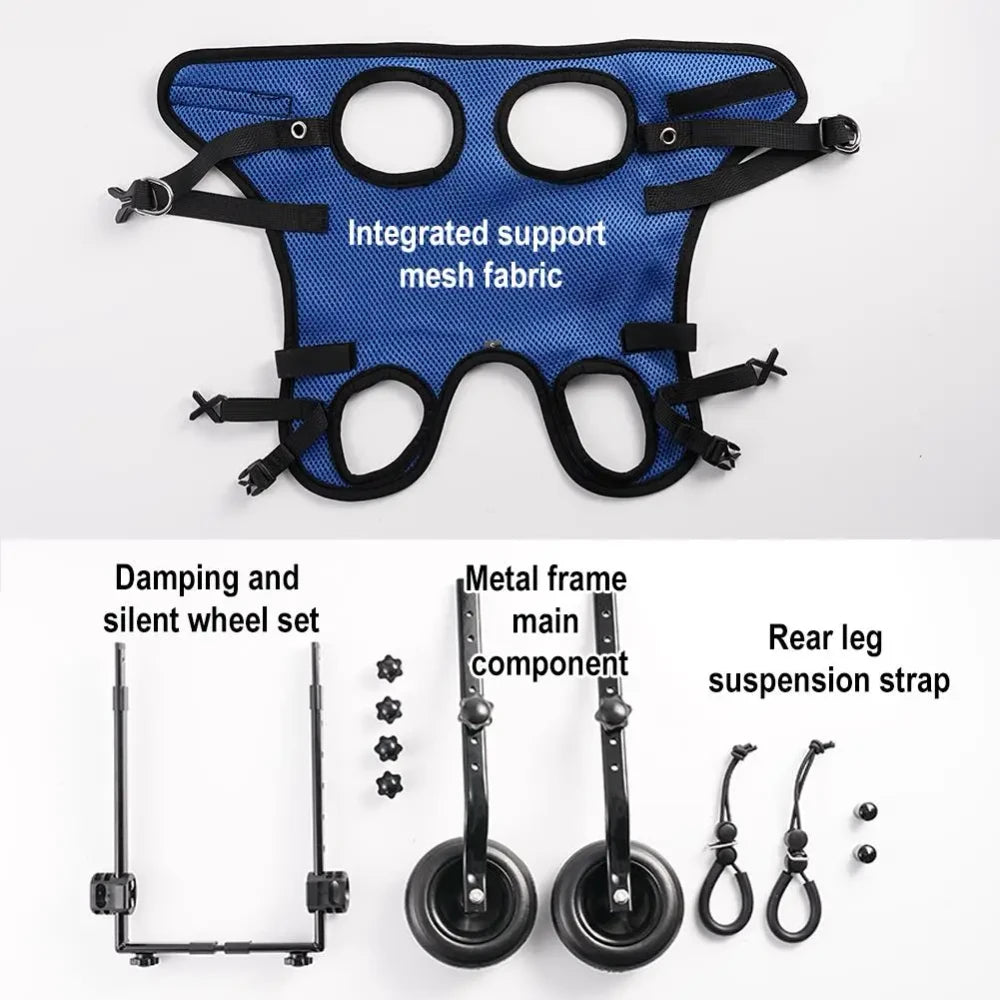 Adjustable Pet Mobility Wheelchair