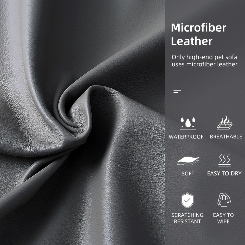 Microfiber Leather Dog Sofa Mat