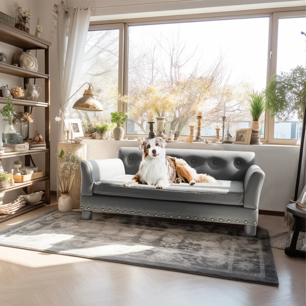Microfiber Leather Dog Sofa Mat