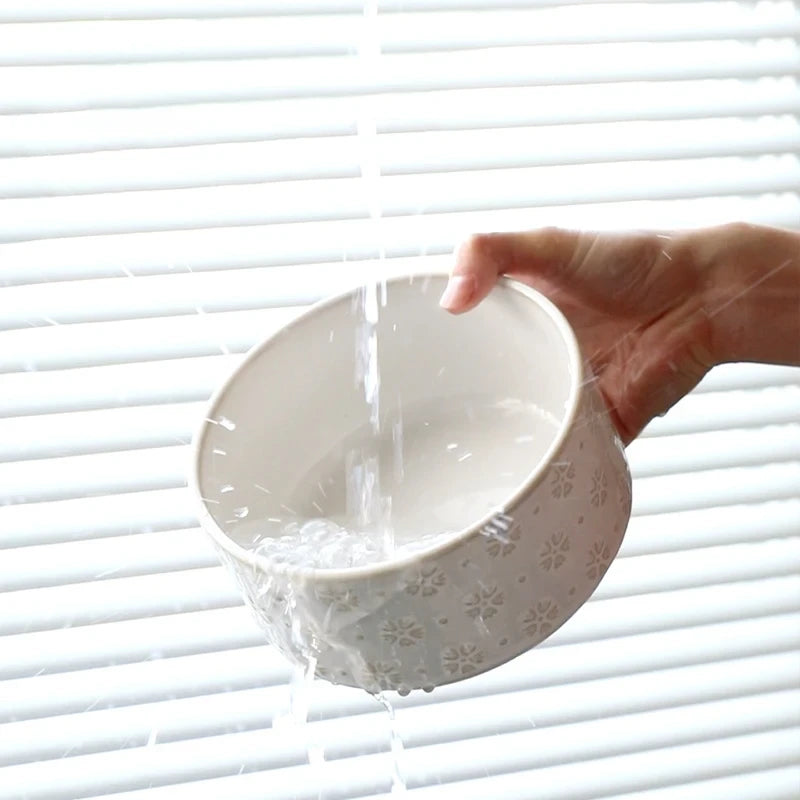 Elevated Ceramic Pet Bowl Set